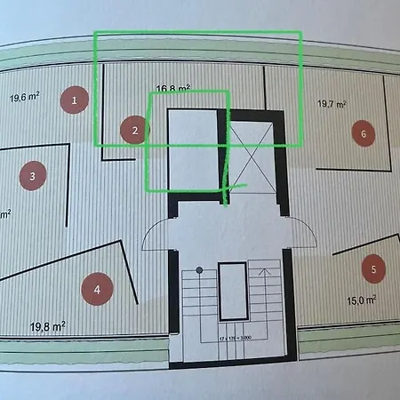 Apartmán Lekker 2-roms